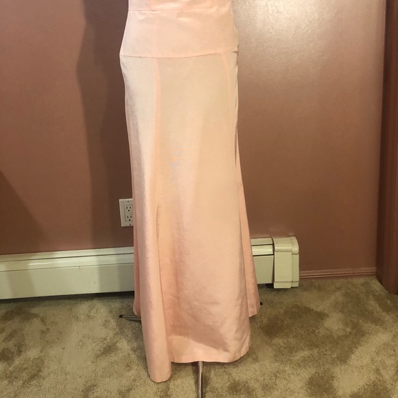 Pink Strapless Gown - Picture 2 of 6